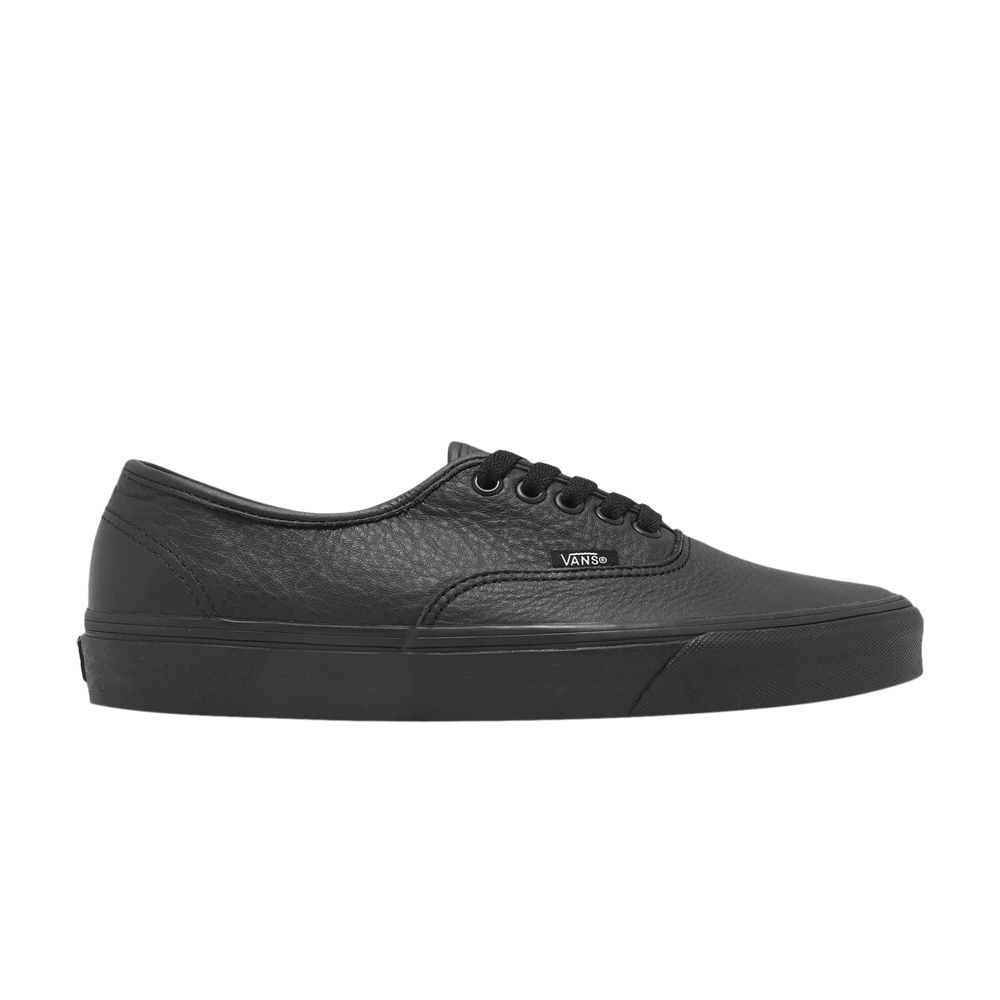 Vans Authentic Leather 'Triple Black' | Men's Size 9 - VN000JRAL3B