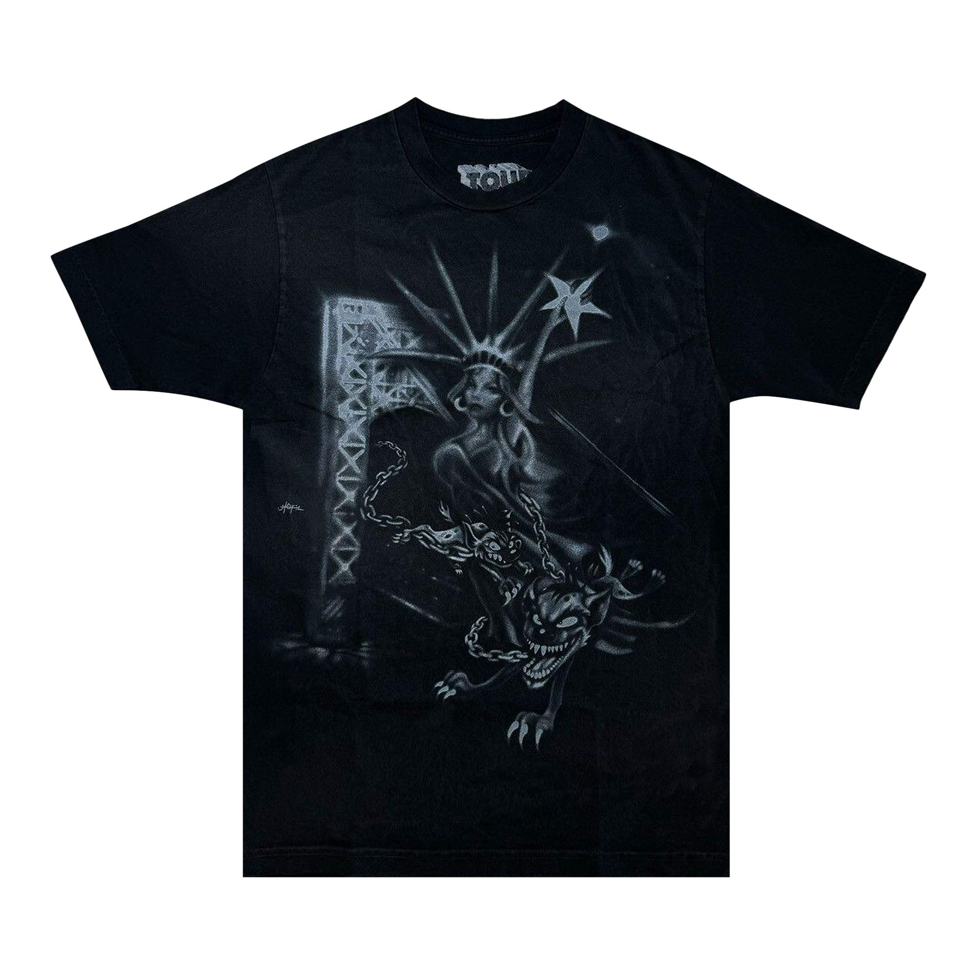 Pre-owned Cactus Jack By Travis Scott Metlife Tee Iii 'black' | Men's Size S