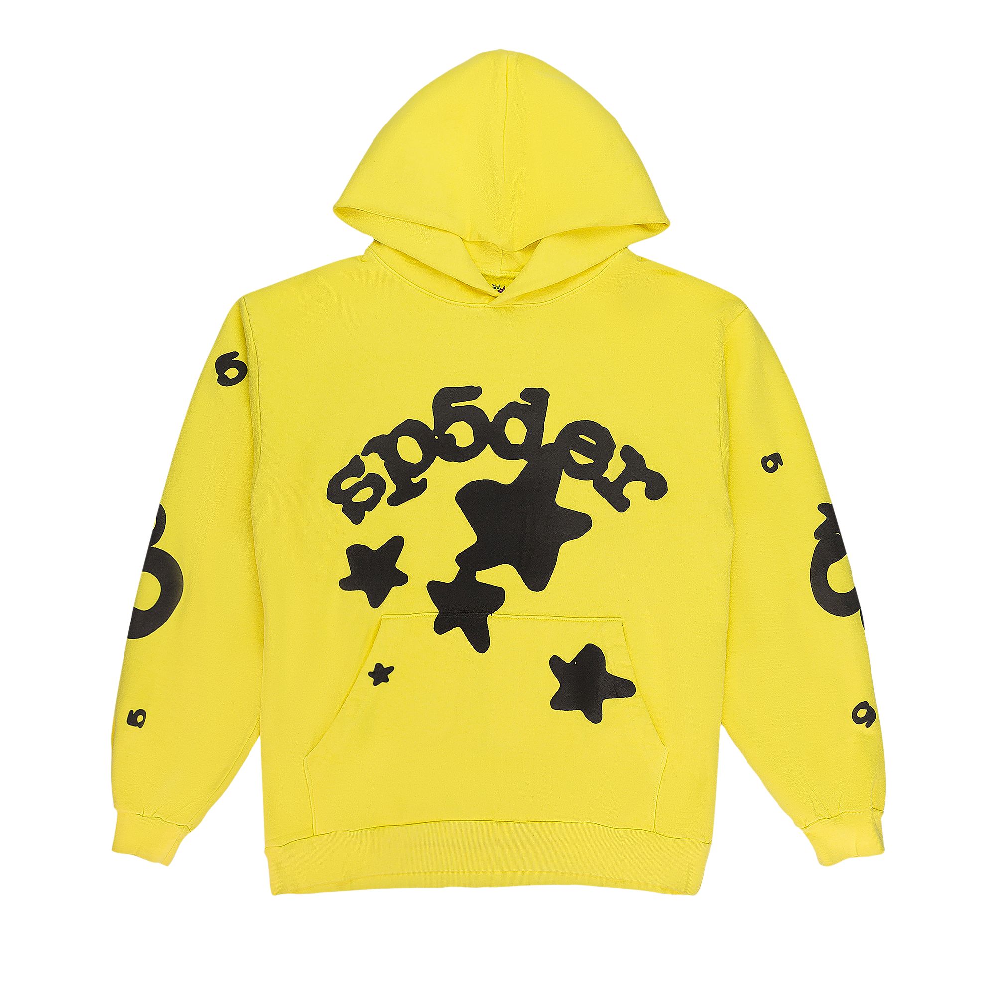 Pre-owned Sp5der Beluga Hoodie 'yellow' | Men's Size L