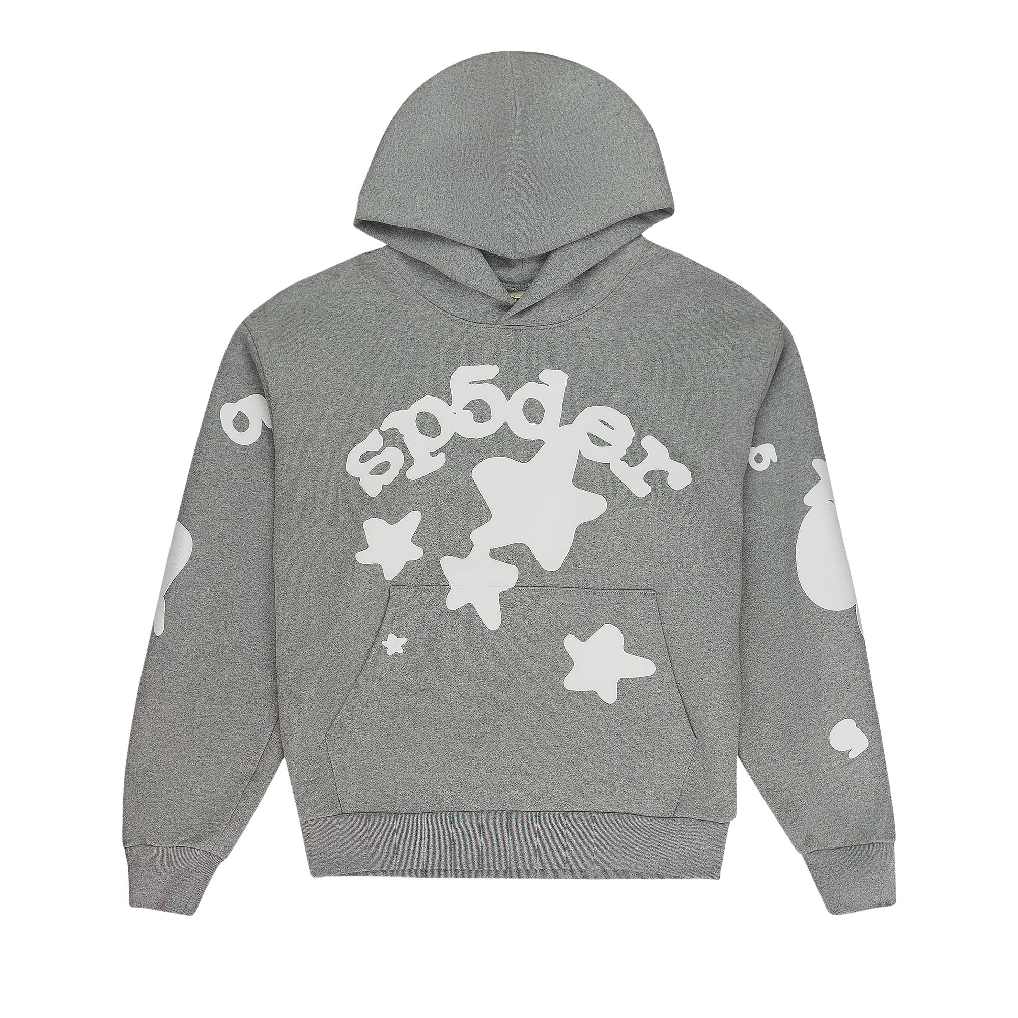 Pre-owned Sp5der Beluga Hoodie 'dark Heather Grey' | Men's Size S