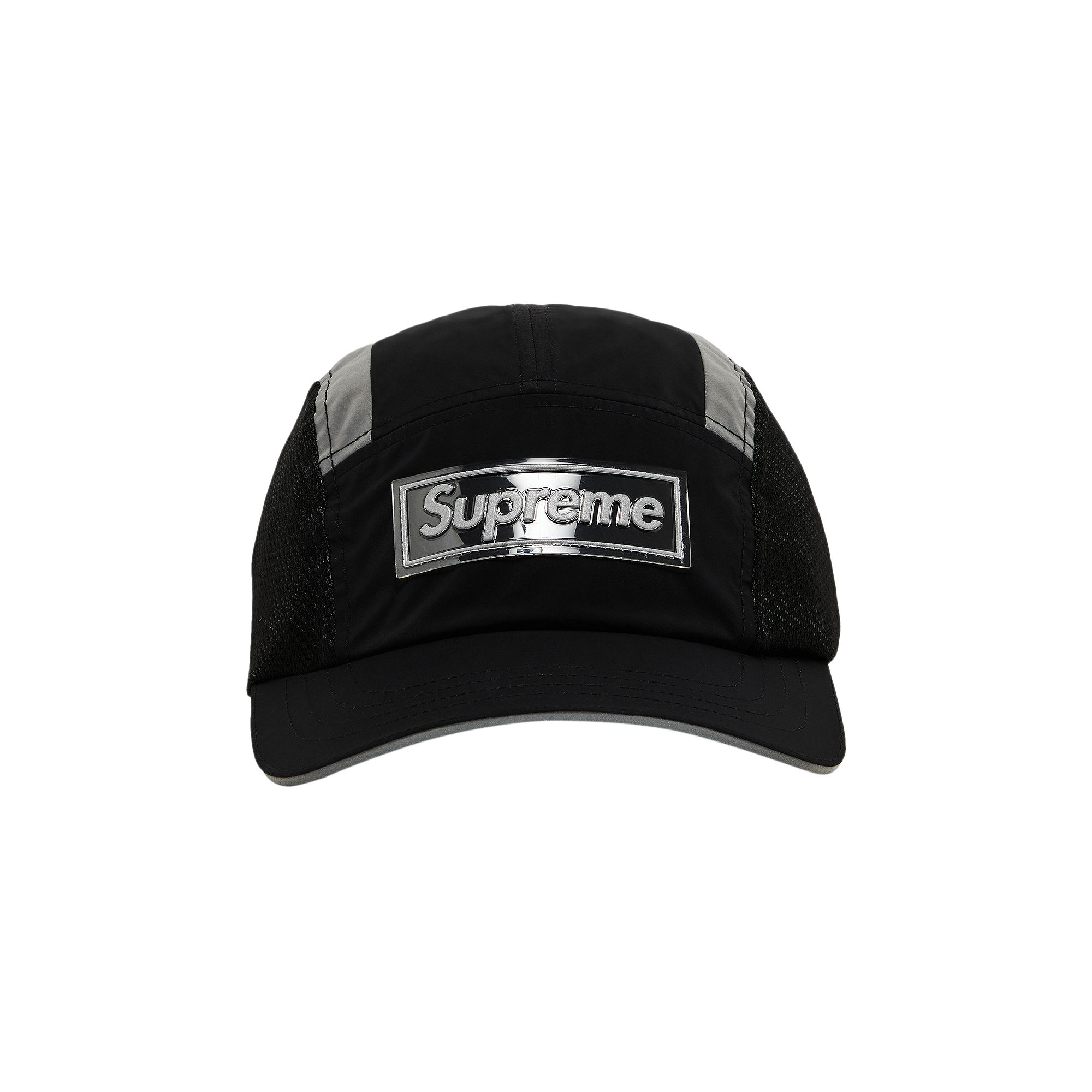Pre-owned Supreme Side Mesh Camp Cap 'black' | Men's Size Onesize