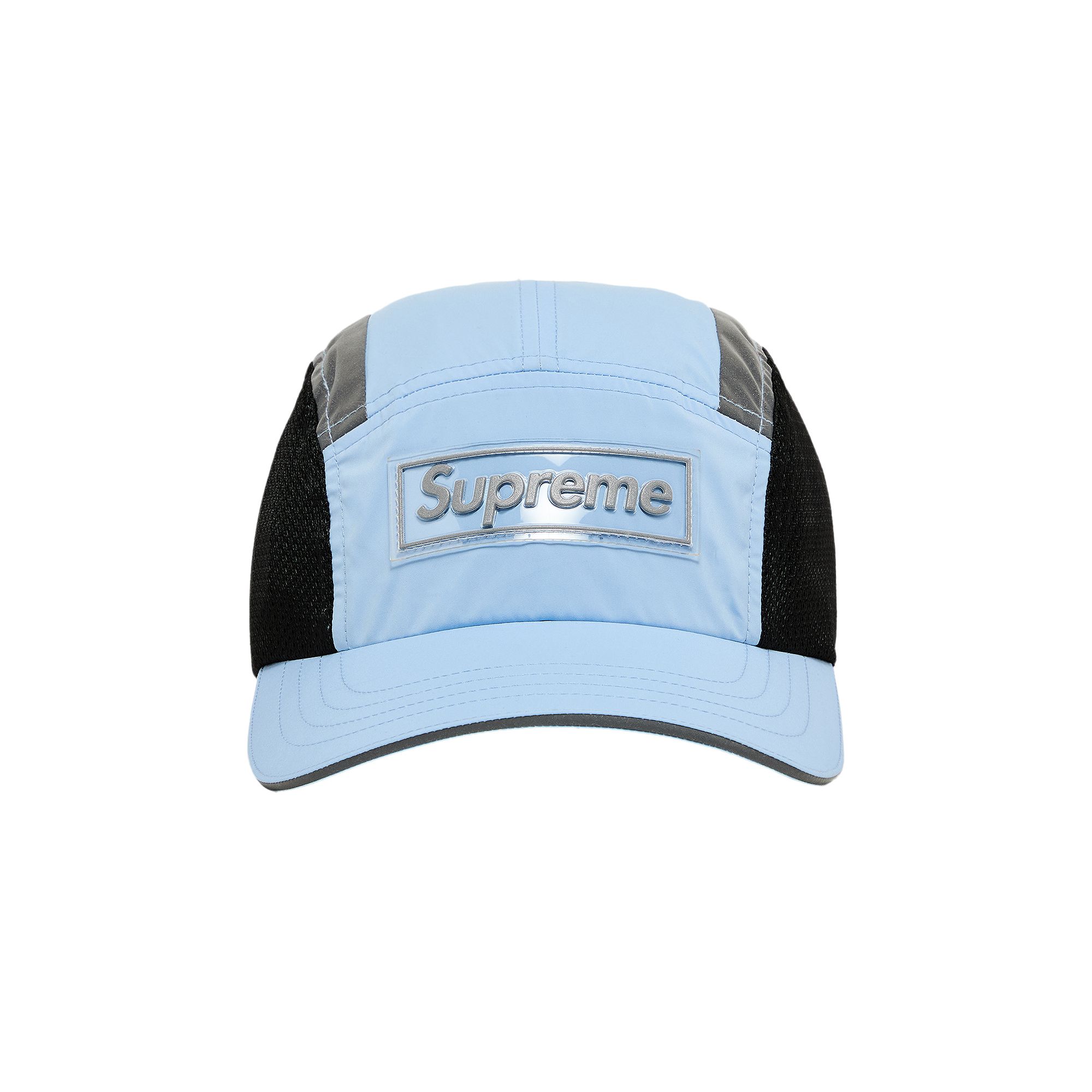 Pre-owned Supreme Side Mesh Camp Cap 'light Blue' | Men's Size Onesize