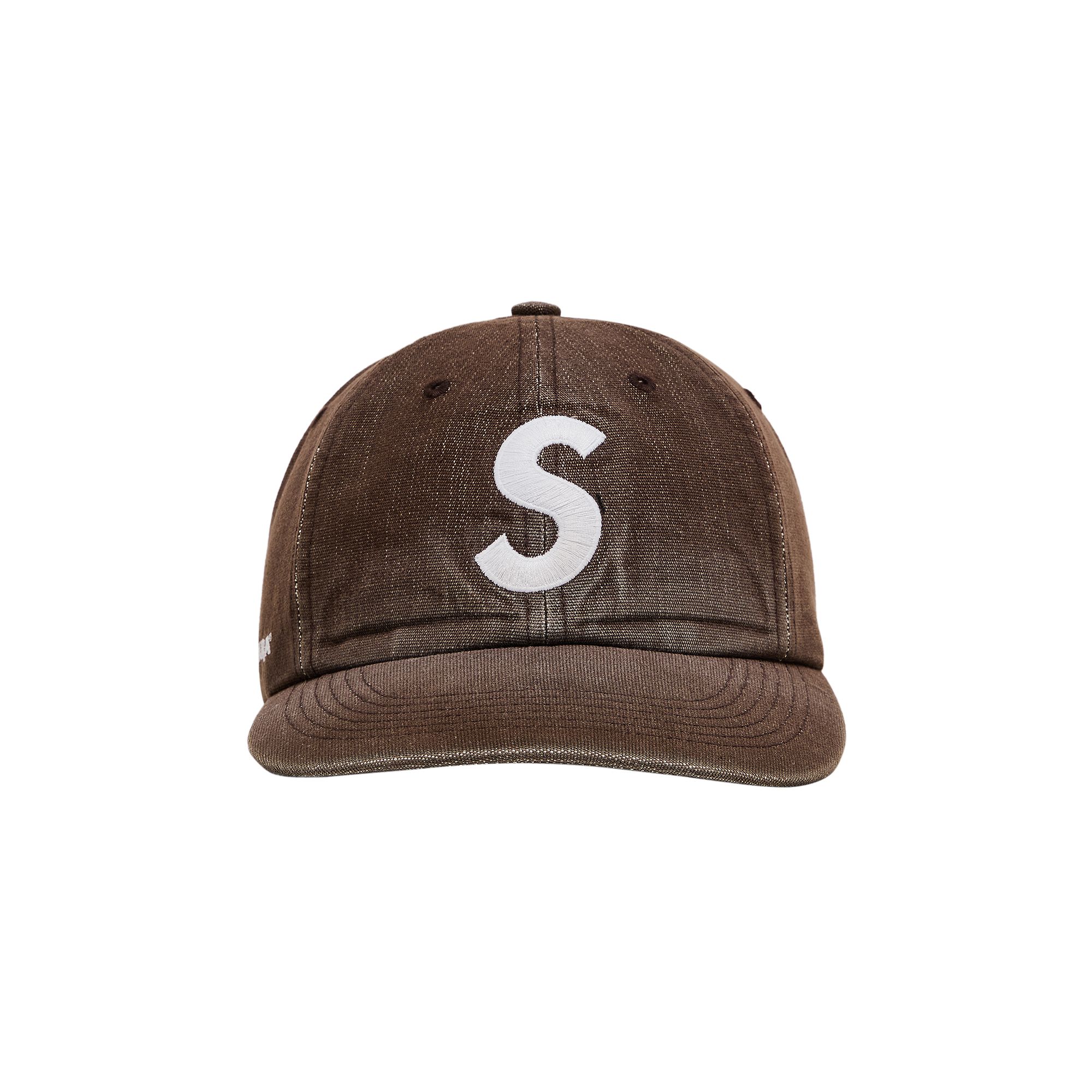 Pre-owned Supreme Cordura Denim S Logo 6-panel 'brown' | Men's Size Onesize