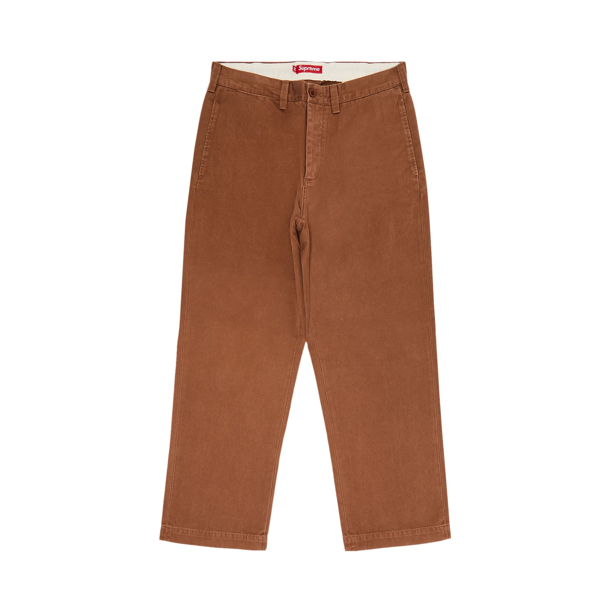 Pre-owned Supreme Chino Pant 'brown' | Men's Size 30