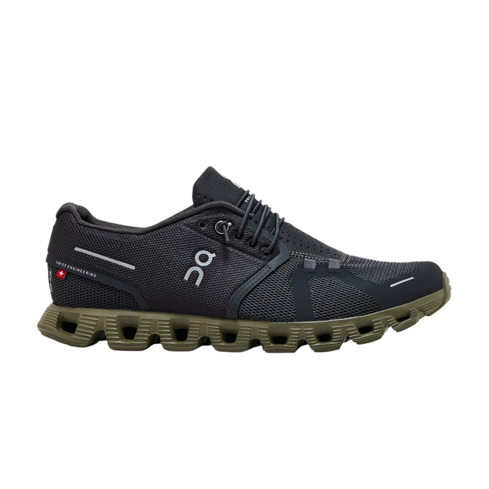 Pre-owned On Cloud 5 'eclipse Grove' | Grey | Men's Size 8 In Gray