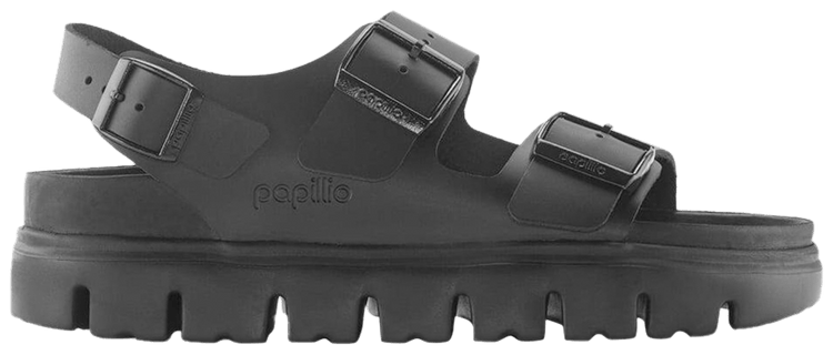 Birkenstock Wmns Milano Chunky Leather Black