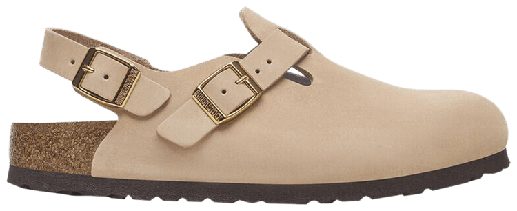 Birkenstock Wmns Tokio Nubuck Narrow Sandcastle