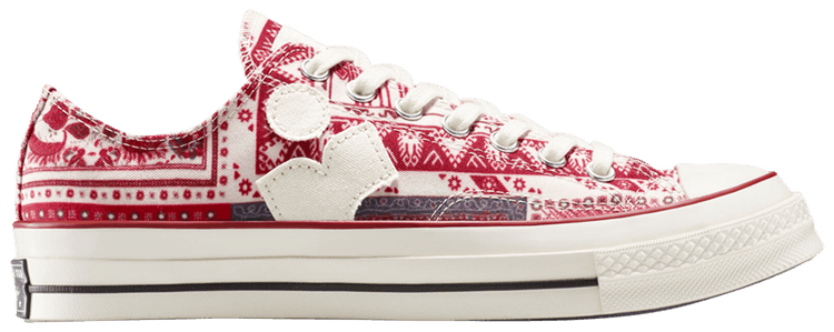 Converse Isabel Marant x Wmns Chuck 70 Low Red Bandana Scarf
