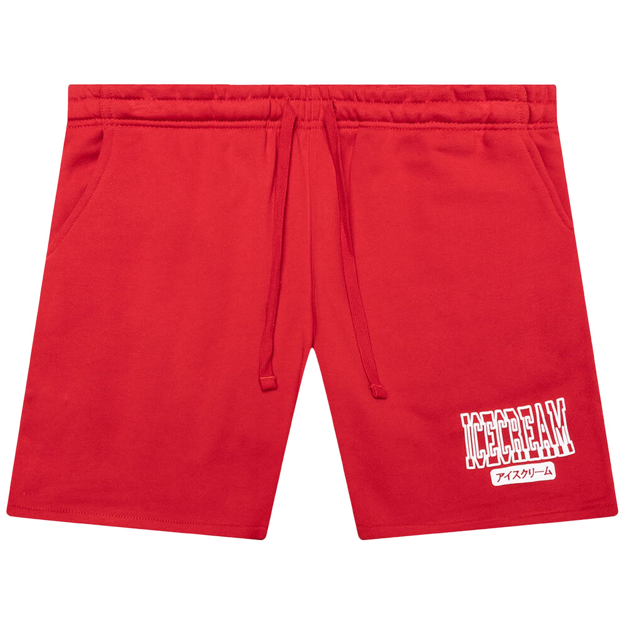 Pre-owned Icecream College Sweatshorts 'haute Red' | Men's Size S