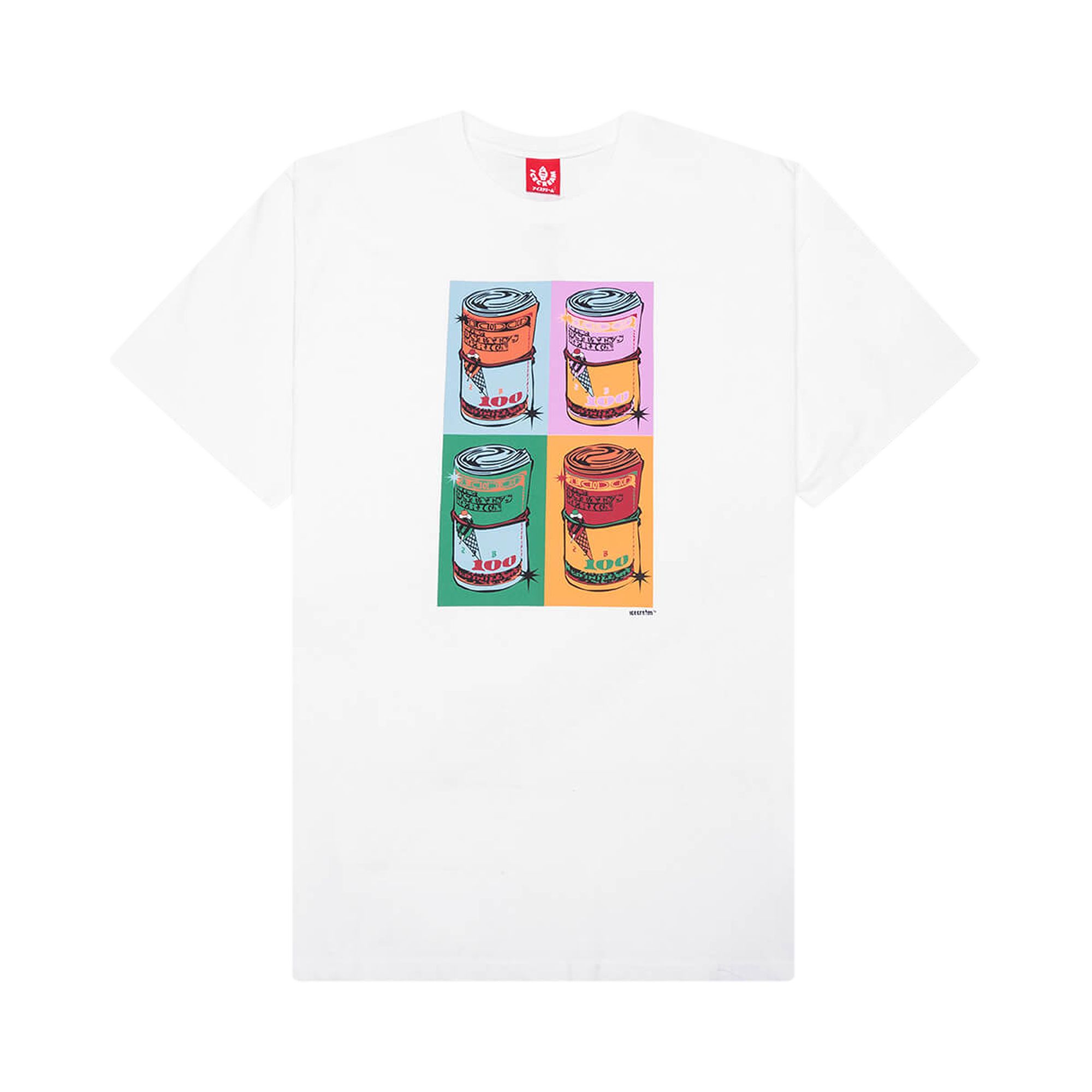 Pre-owned Icecream Warbucks Short-sleeve Tee 'white' | Men's Size Xxl