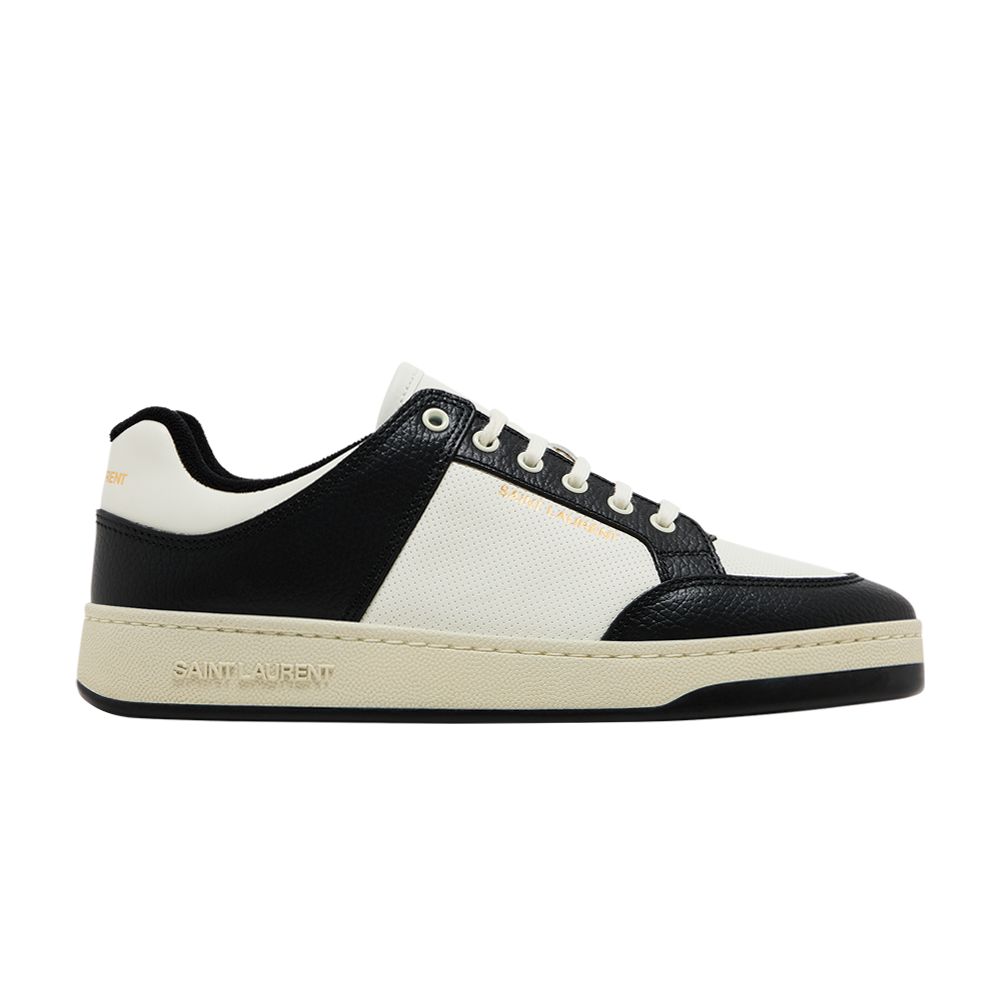 Pre-owned Saint Laurent Sl-61 Low 'white Black' | Men's Size 46