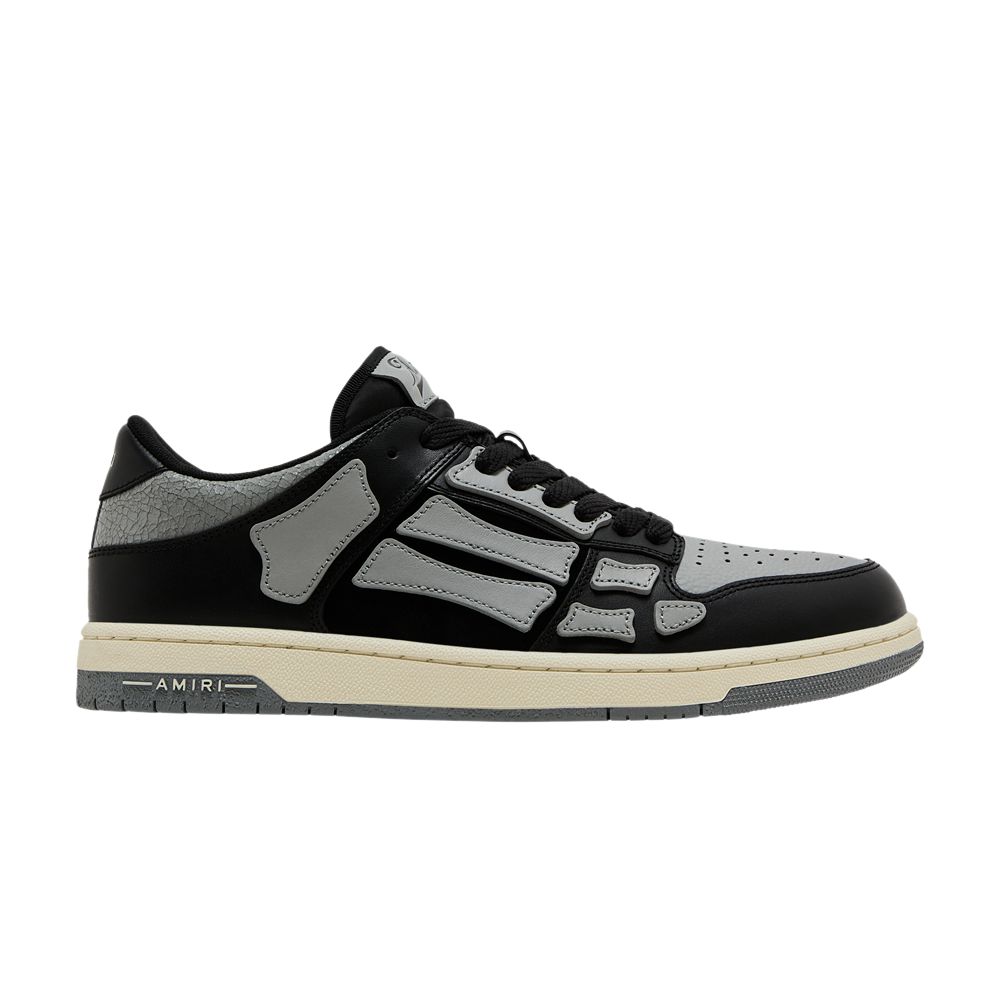 Pre-owned Amiri Skel Top Low 'black Grey' | Men's Size 47