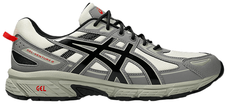 Asics Gel Venture 6 Cream Black Red