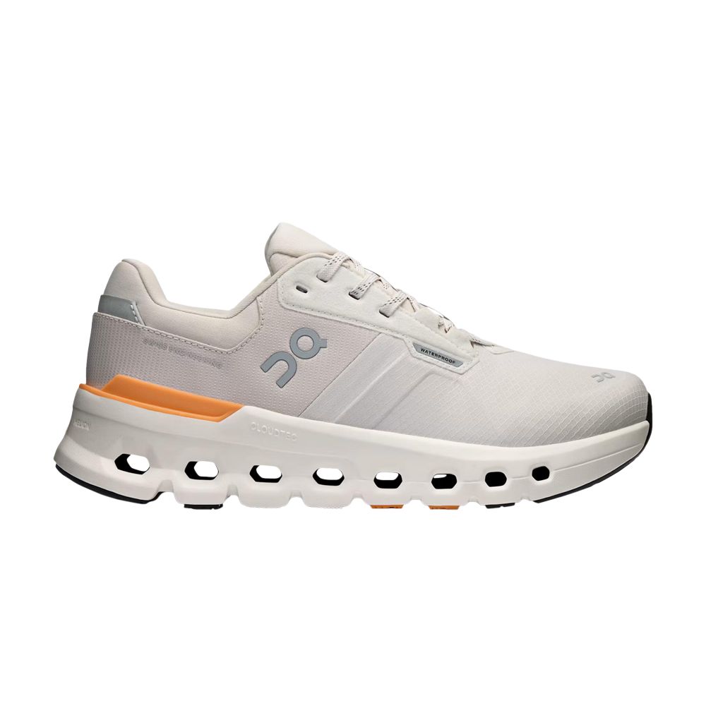 Pre-owned On Wmns Cloudrunner 2 Waterproof 'wolf Tangerine' | Cream | Women's Size 8.5 In White