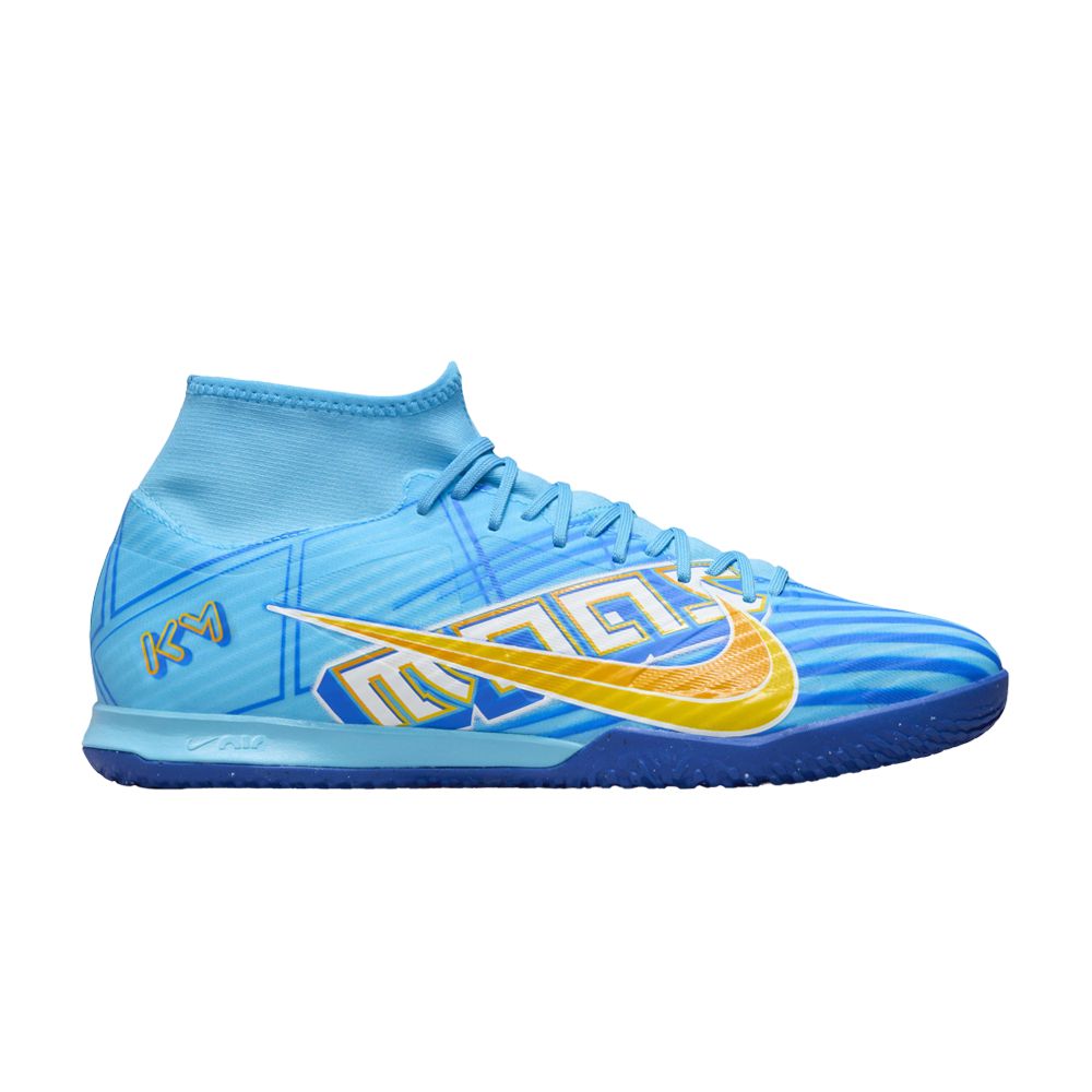 Pre-owned Nike Kylian Mbappé X Zoom Mercurial Superfly 9 Academy Ic 'motivation Pack' | Blue | Men's Size 10