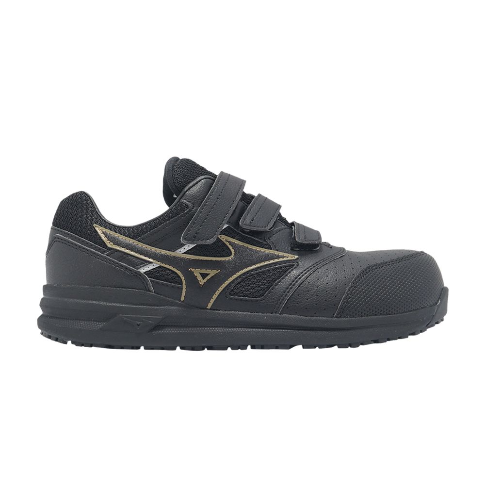 Pre-owned Mizuno Almighty Ls 2 Super Wide 'black Gold' | Men's Size 8