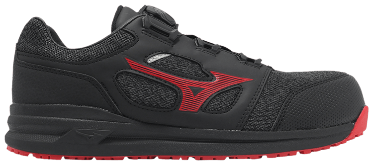 Mizuno Almighty LS 2 BOA Wide Black Red