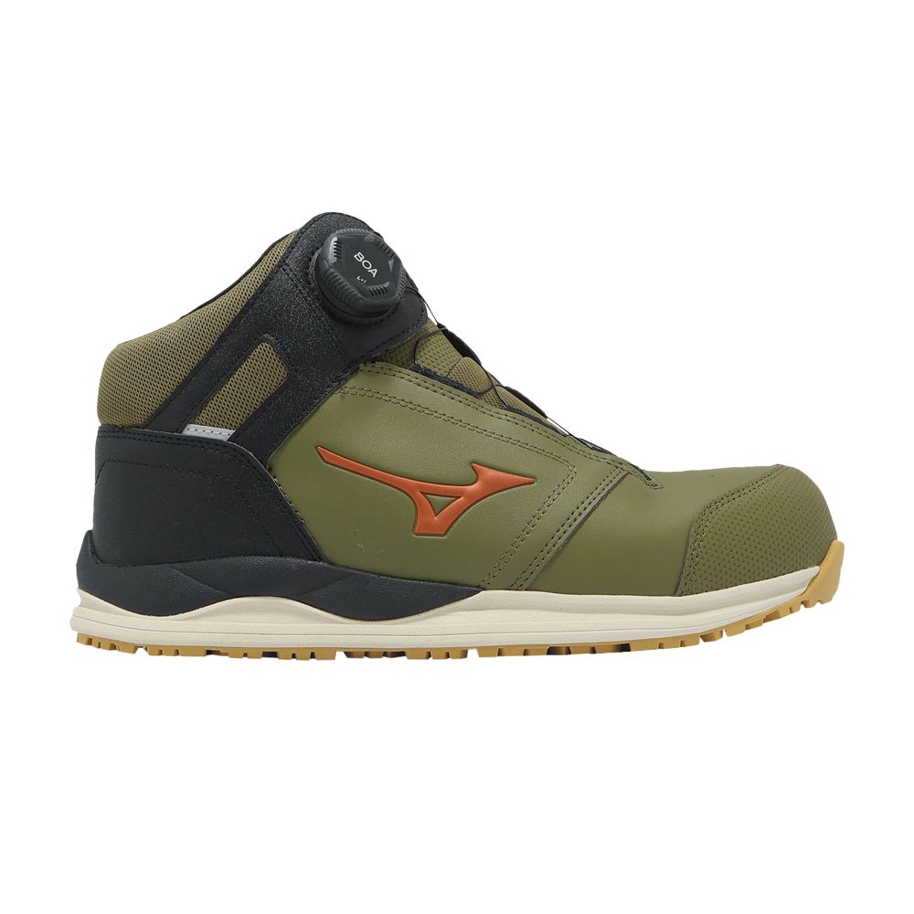Mizuno Prime Fit HW 2 81M BOA 'Green Black Orange' | Men's Size 8.5 - F1GA256436