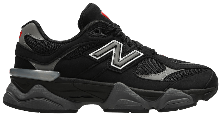 Buy 9060 Big Kid 'Black Grey Silver' - GC9060OS | GOAT