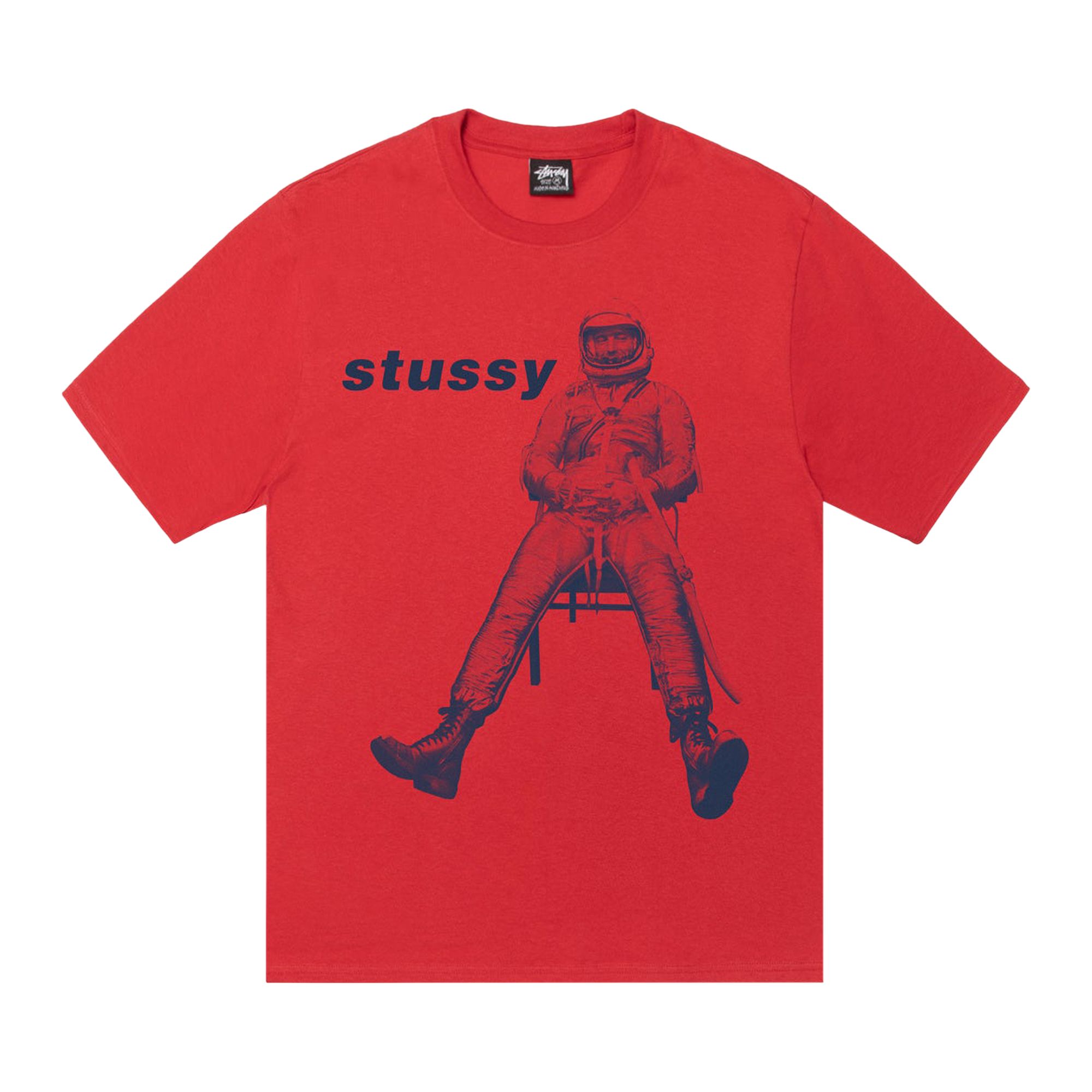 Pre-owned Stussy Astronaut Tee 'cayenne' | Red | Men's Size L