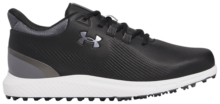 Under Armour Drive Medal Spikeless Wide Black Castlerock