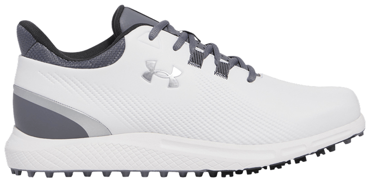 Under Armour Drive Medal Spikeless Wide White Titan Grey