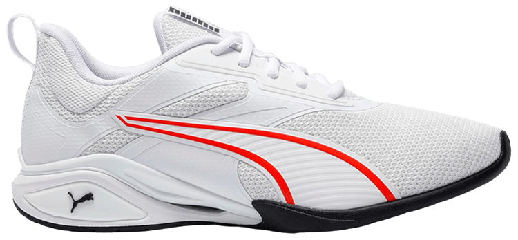 Puma Neutron White Fierce Red
