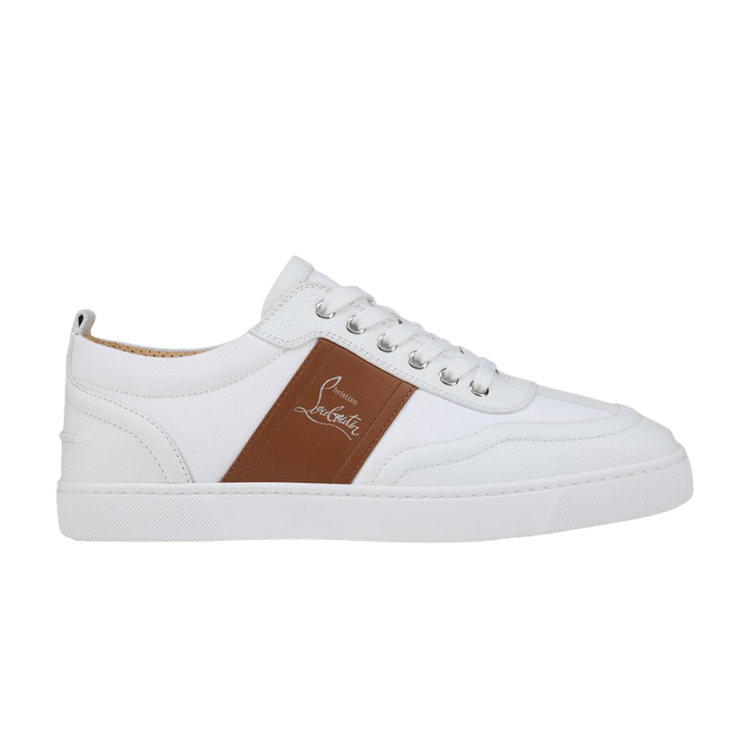 Buy Christian Louboutin Retero Flat #39 White Brown #39 3250204 WHA9 GOAT