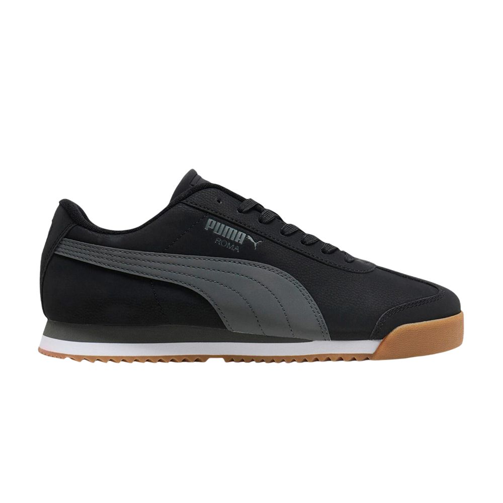 Pre-owned Puma Roma 24 Showboat 'black Shadow Grey Gum' | Men's Size 8.5