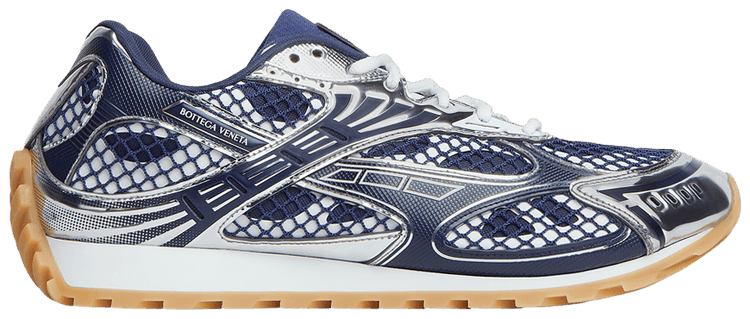 Bottega Veneta Orbit Sneaker Abyss Silver