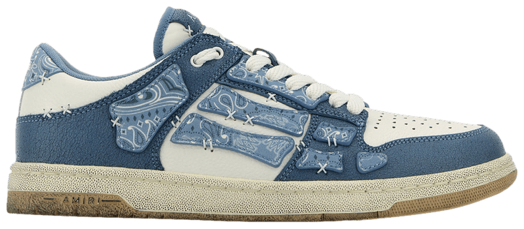 Buy Amiri Skel Top Low 'Bandana - Ashley Blue' - AMFOSR1140