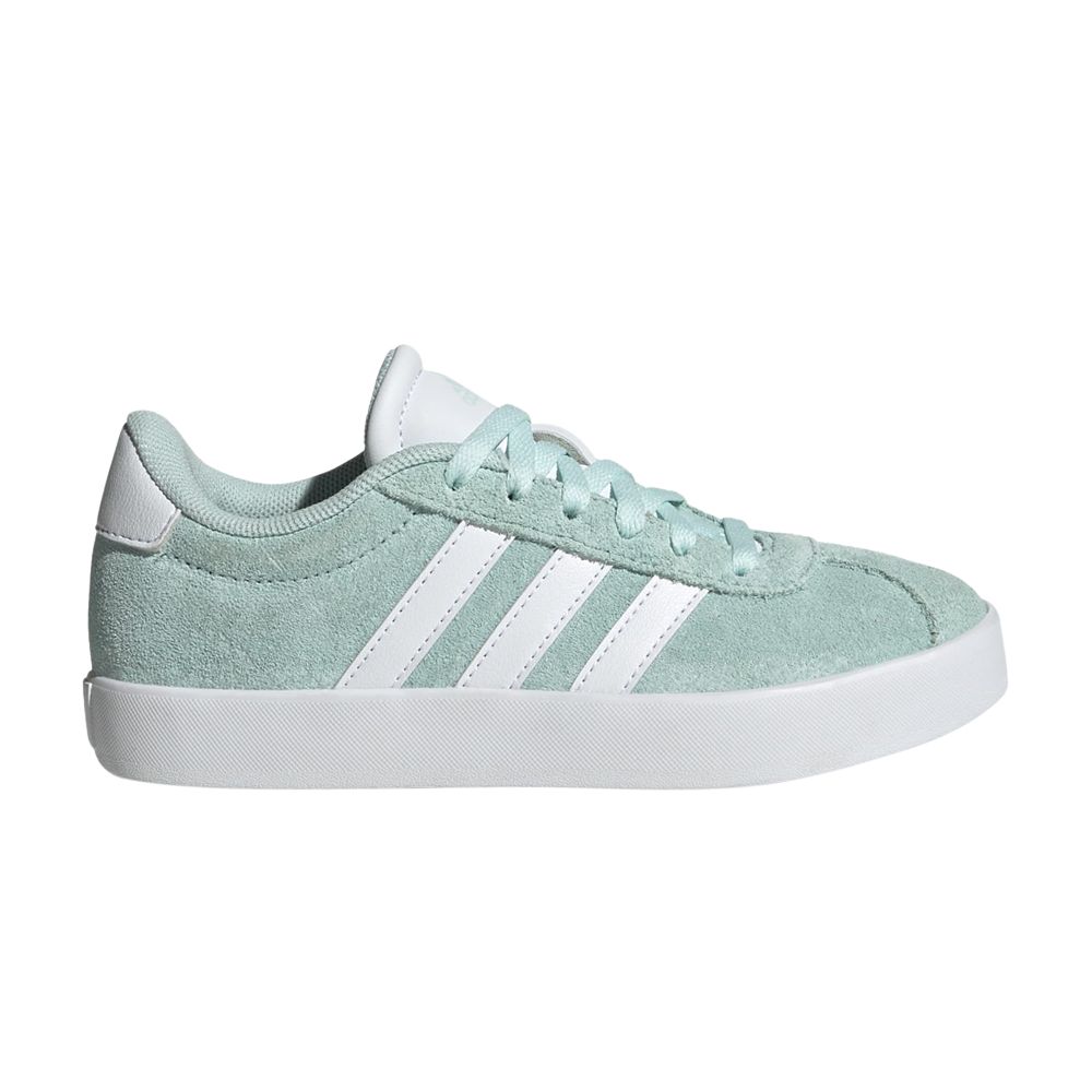 Pre-owned Adidas Originals Adidas Vl Court 3.0 K 'halo Mint' | Green | Kid's Size 12