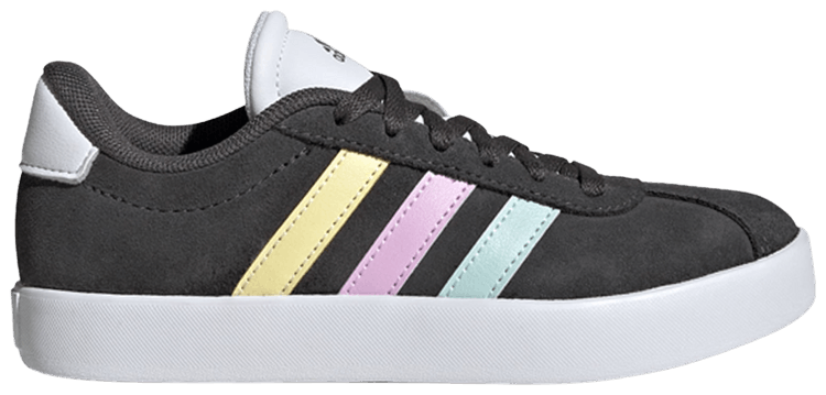 adidas VL Court 30 K Dark Grey Mint Lilac