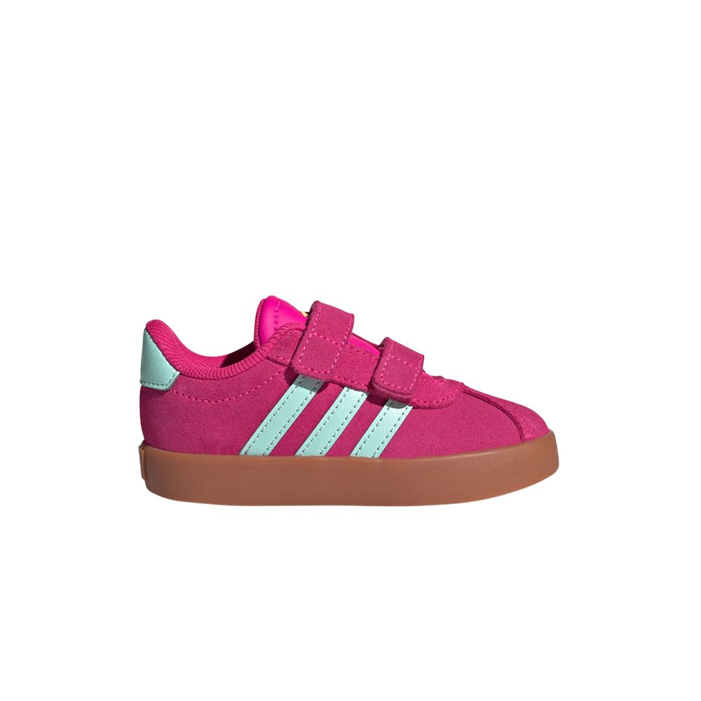 Pre-owned Adidas Originals Adidas Vl Court 3.0 I 'shock Pink Semi Flash Aqua' | Infant Size 4
