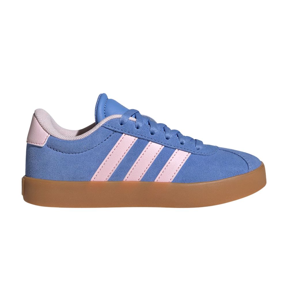 Pre-owned Adidas Originals Adidas Vl Court 3.0 K 'blue Fusion Clear Pink' | Kid's Size 4.5