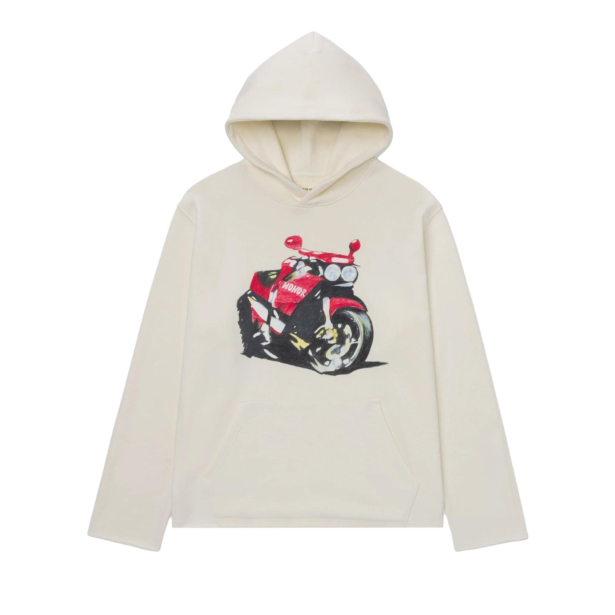 Pre-owned Honor The Gift Speedbike Hoodie 'white' | Men's Size Xl