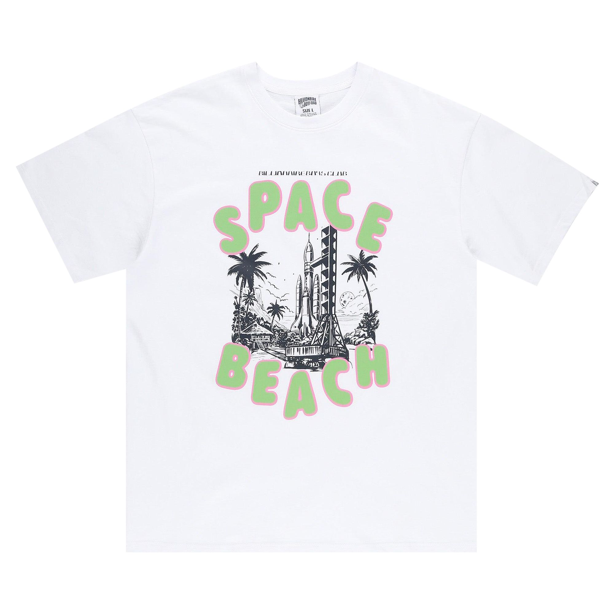 Pre-owned Billionaire Boys Club Space Beach T-shirt 'white' | Men's Size S