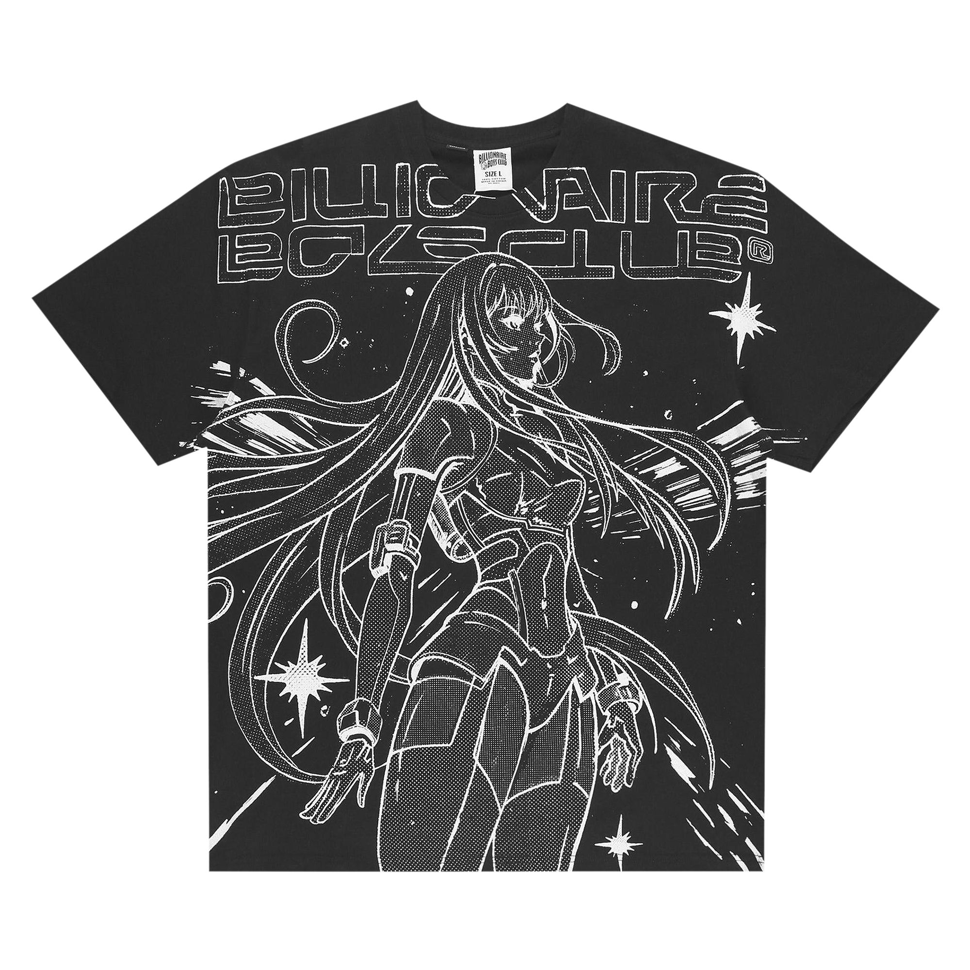 Pre-owned Billionaire Boys Club Anime T-shirt 'black' | Men's Size M