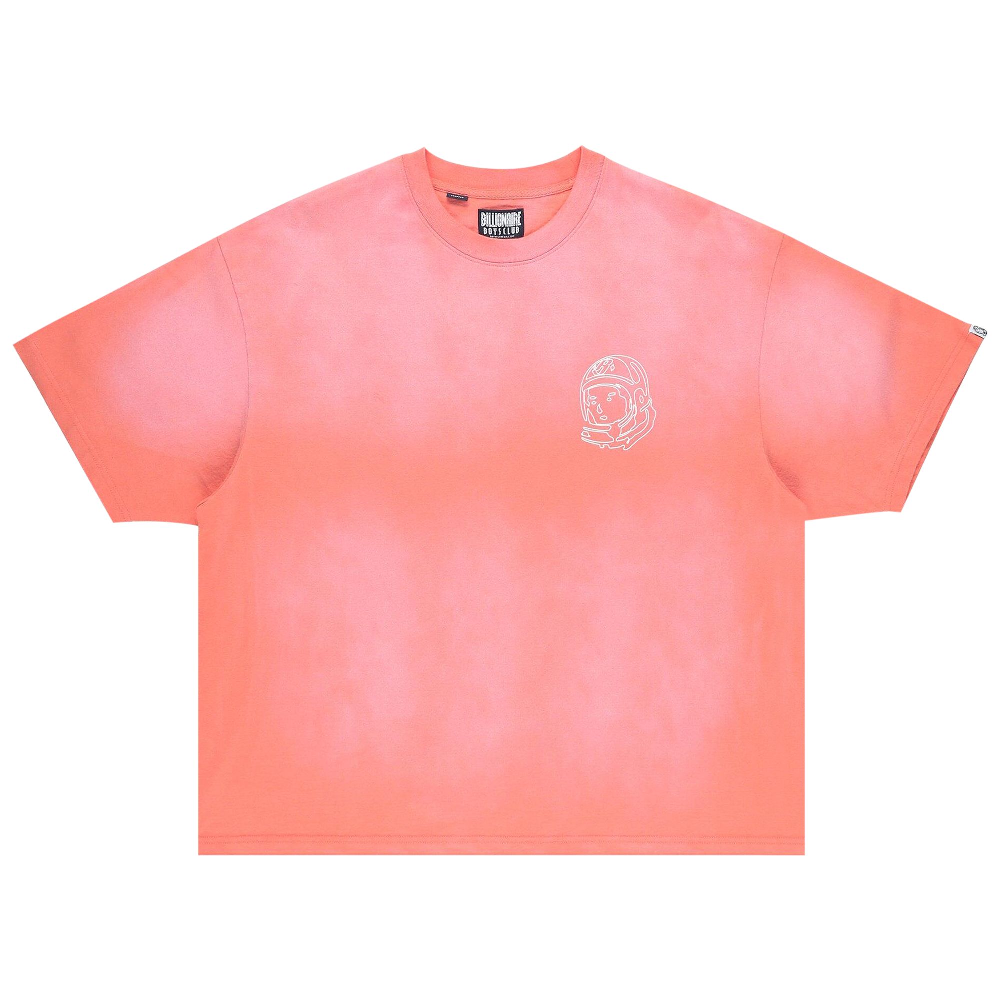 Pre-owned Billionaire Boys Club Faded Helmet T-shirt 'coral Quartz' | Pink | Men's Size Xxl