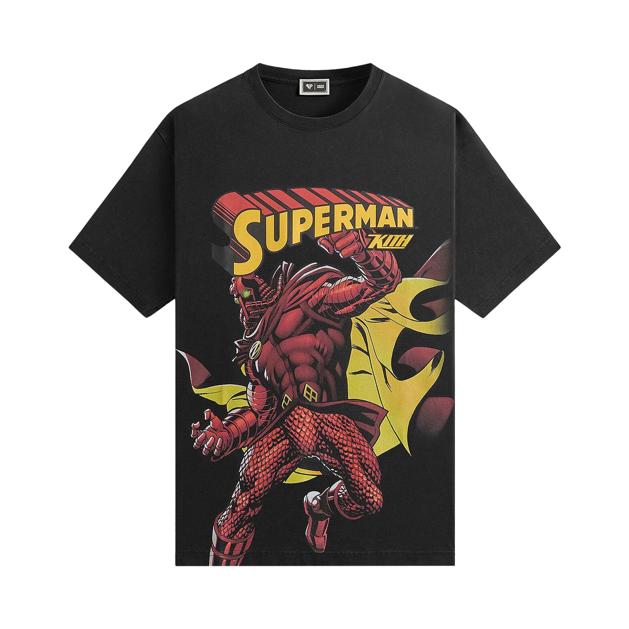 Pre-owned Kith X Superman Zod Tee 'black' | Men's Size M