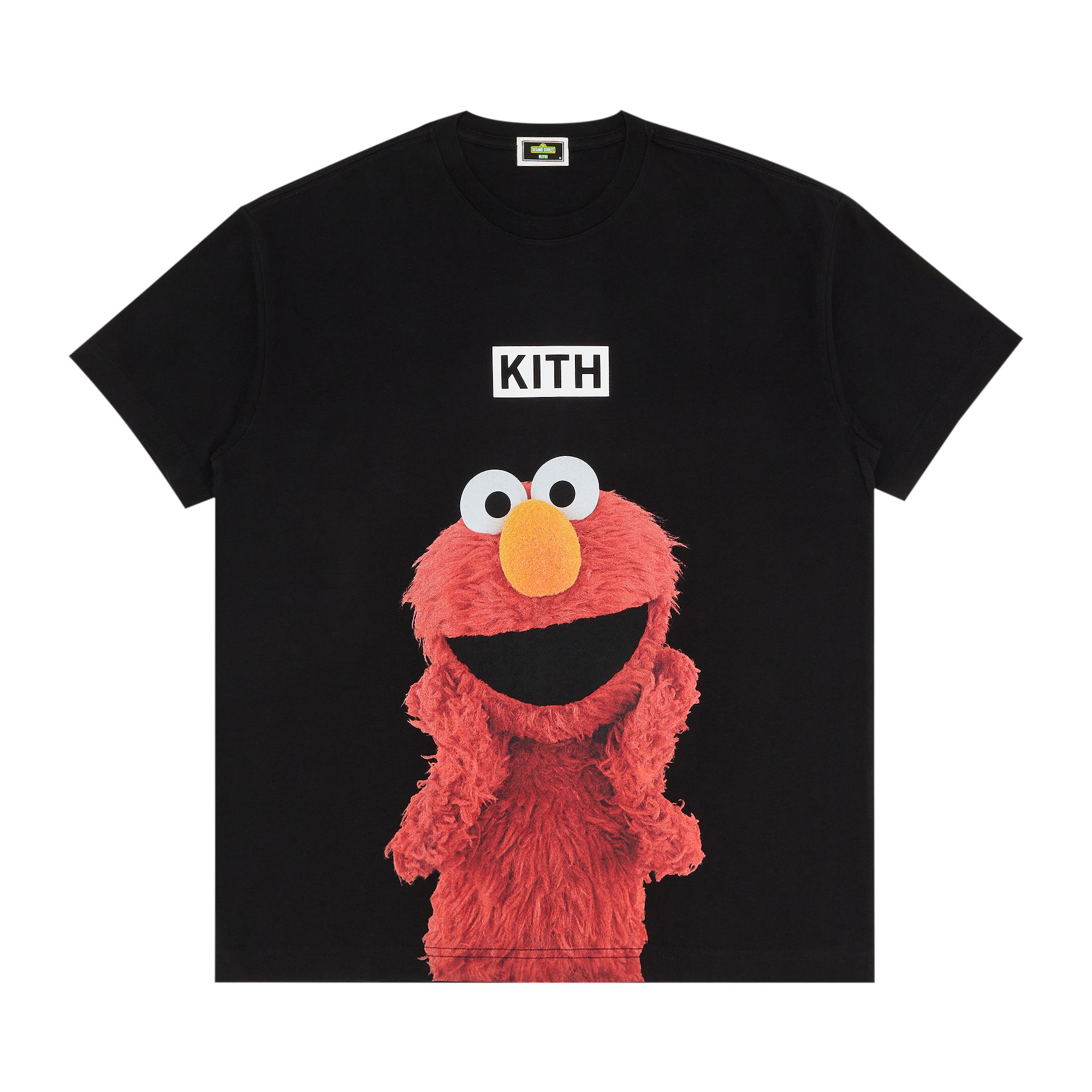 Pre-owned Kith X Sesame Street Elmo Tee 'black' | Men's Size Xl