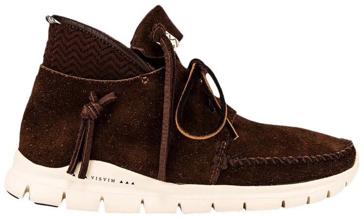 Visvim UTE Moc Trainer Folk Dark Brown