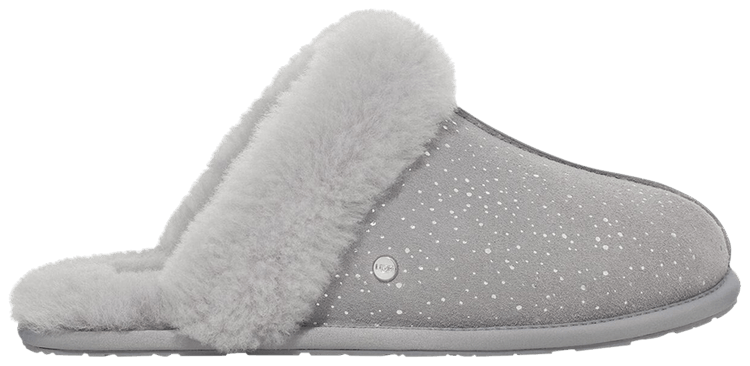 UGG Wmns Scuffette II Metallic Spots   Pencil Lead