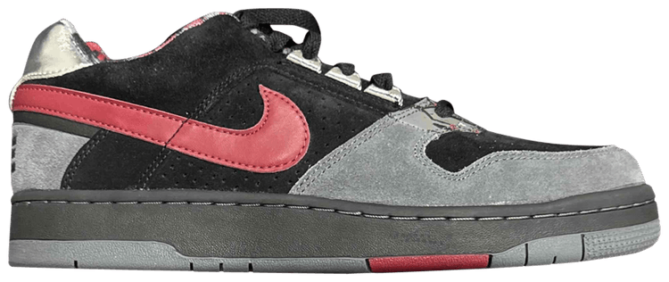 Nike Delta Force A Low Black Deep Red Flint Grey