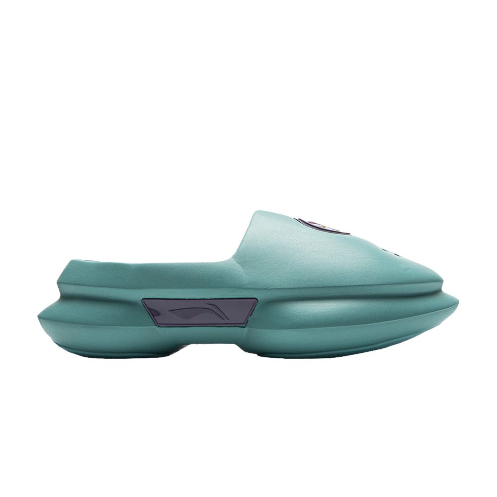 Pre-owned Li-ning Way Of Wade Boom Slide 'lizard' | Blue | Men's Size 14