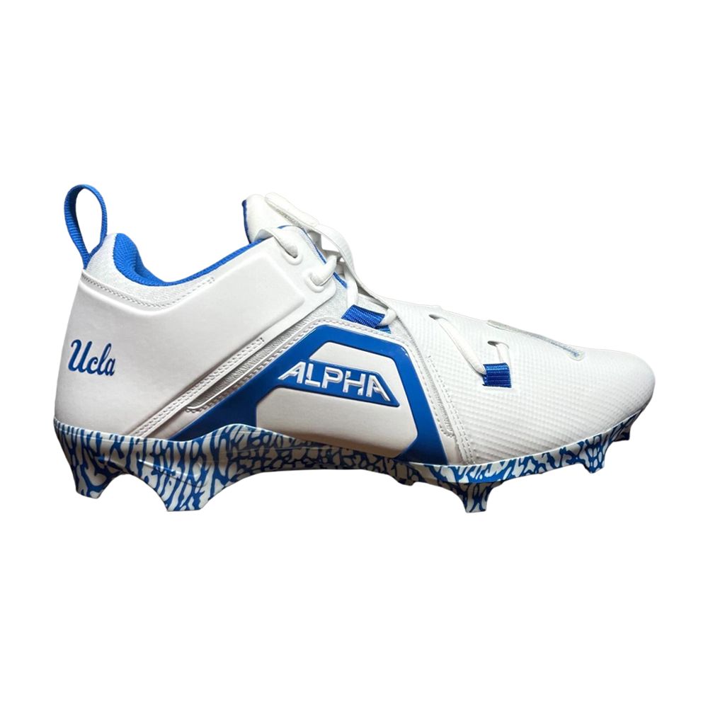 Nike Jordan Alpha Menace Pro 3 Low 'UCLA' PE | White | Men's Size 11.5 - FJ4976-147