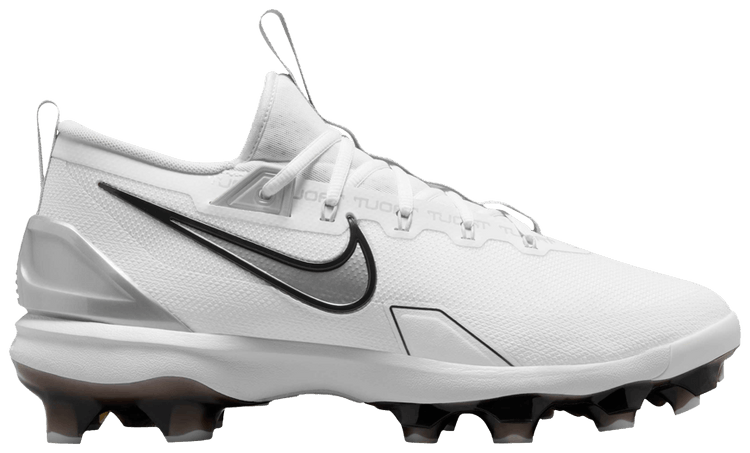 Nike Force Trout 9 Elite MCS White Black Metallic Silver