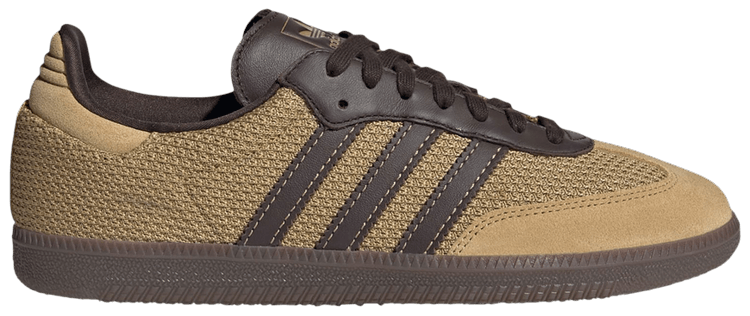 adidas Samba OG Golden Beige Dark Brown Gum