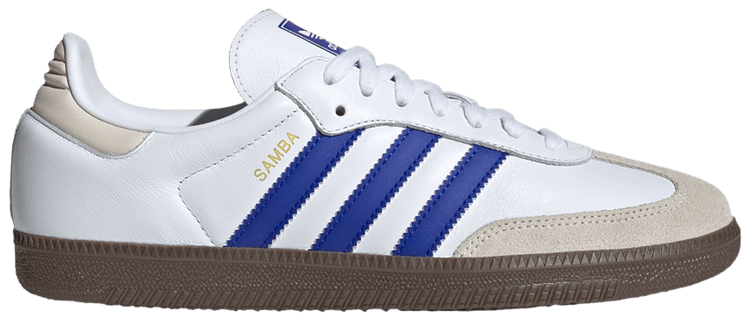 adidas Samba OG White Lucid Blue Gum