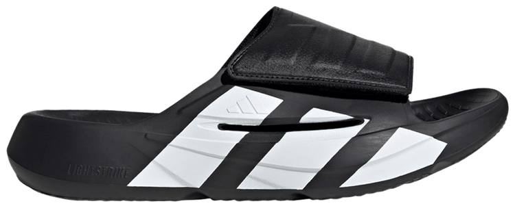 Adidas Lightblaze Slide Black White
